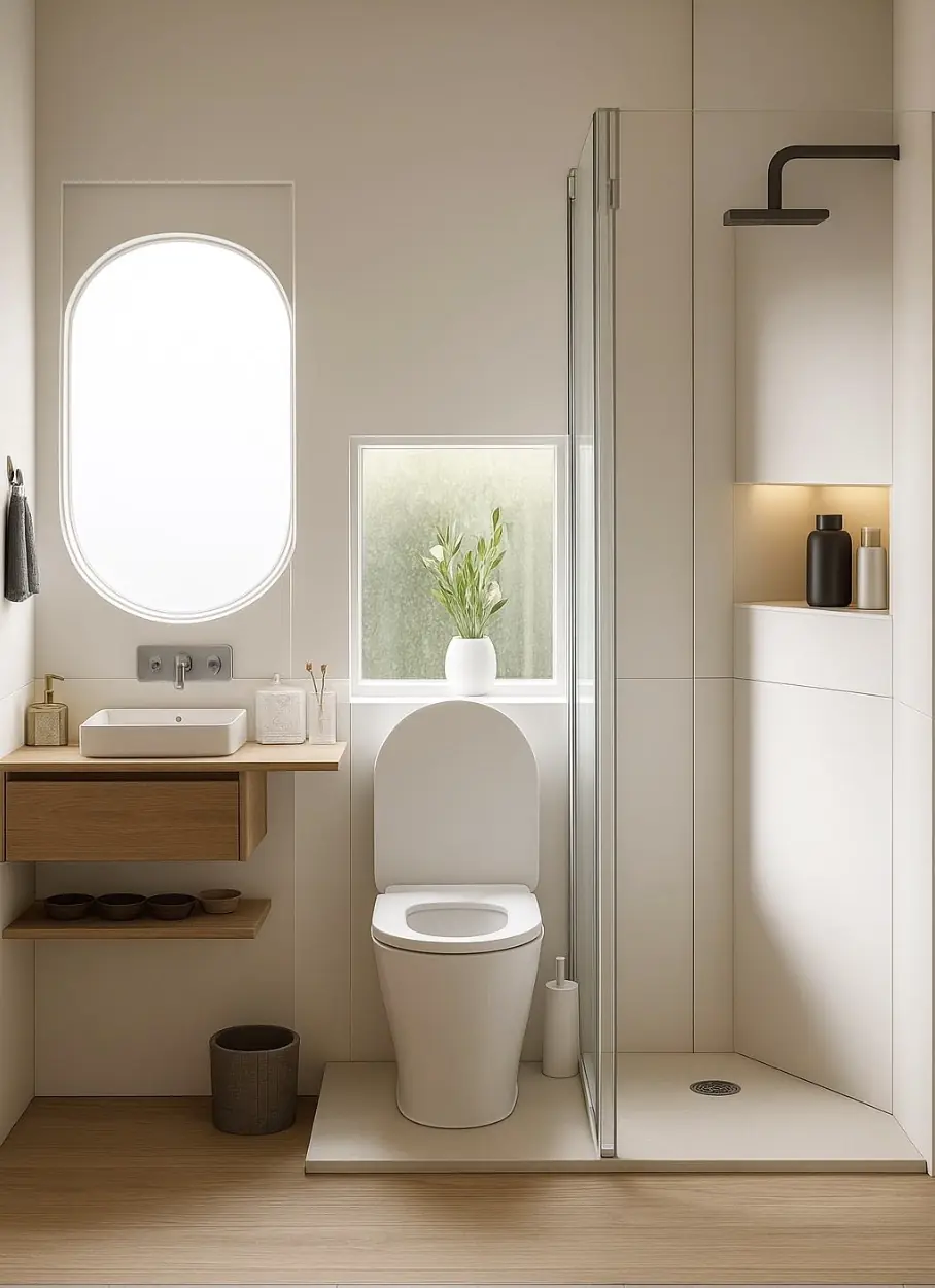 Visualización digital de la propuesta de baño para Colina Campestre