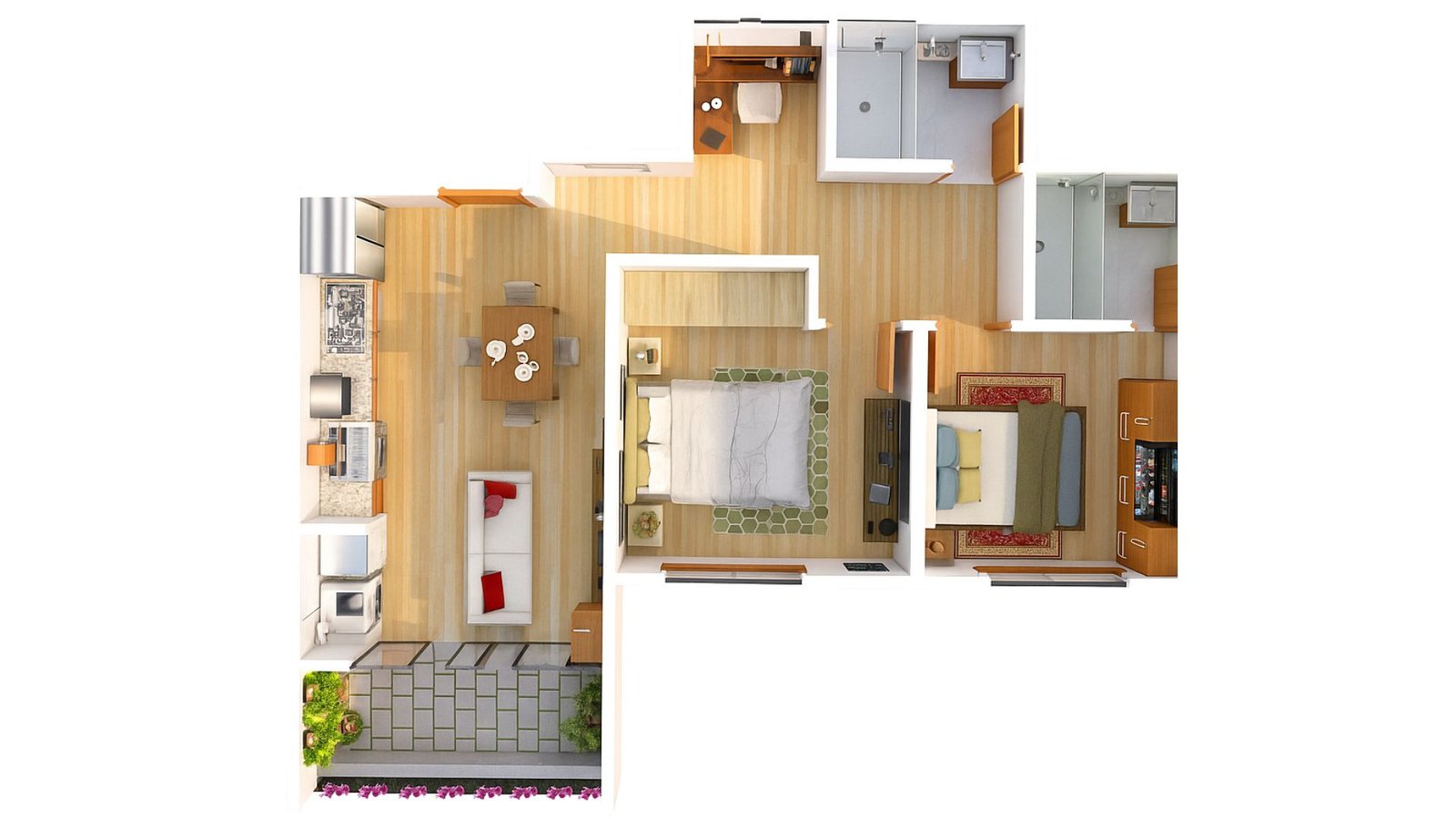 Plano de amoblamiento de un proyecto de remodelación residencial de ARQMA Studio en Bogotá