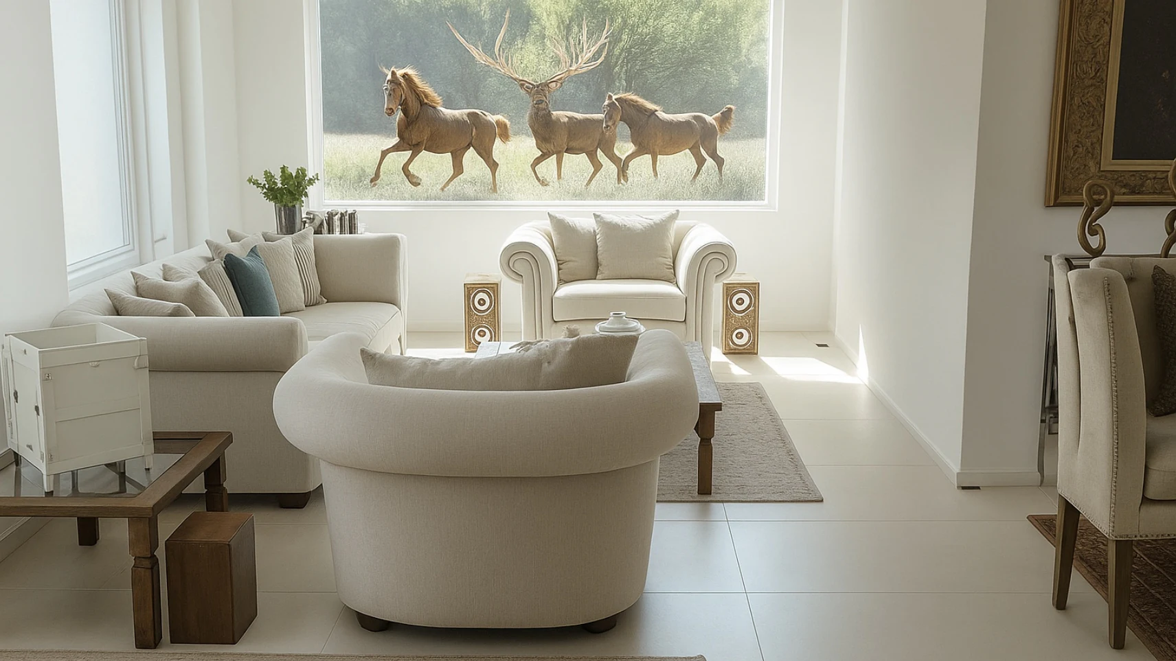 Sala del proyecto de remodelación del apartamento Colina Campestre de ARQMA Studio en Bogotá